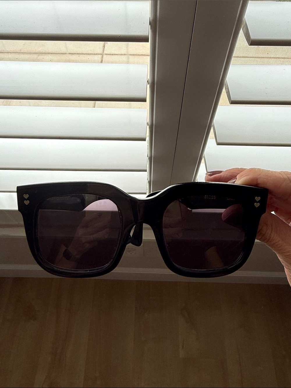 Stoney Clover Lane Black Sunglasses Libby